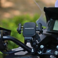 KN Master TT-870 Titreşim Önleyicili Motosiklet Telefon Tutucu