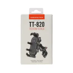 KN Master TT-820 Titreşim Önleyicili Motosiklet Telefon Tutucu