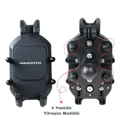 KN Master TT-860WU Kablosuz Şarjlı Titreşim Önleyicili Motosiklet Telefon Tutucu