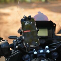 KN Master TT-860WU Kablosuz Şarjlı Titreşim Önleyicili Motosiklet Telefon Tutucu