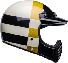 Moto-3 Atwyld Orbit Gloss Beyaz Siyah