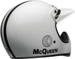 Moto-3 Steve McQueen Any Given Sunday Gloss Siyah Beyaz