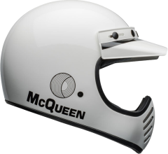 Moto-3 Steve McQueen Any Given Sunday Gloss Siyah Beyaz