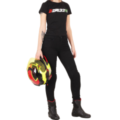 Tech90 Arya Kevlar Kadın - Kot Motosiklet Pantolonu