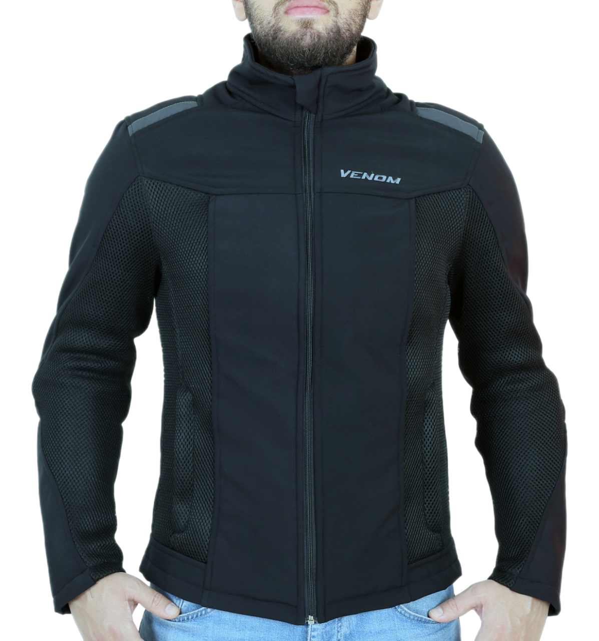 VENOM JAWS AIR MESH SOFT SHELL SİYAH