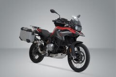 TRAX ADV Yan Full Set Silver, 45/37 l. BMW F 750/800 GS, F 850 GS/Adv, KFT.07.897.70000/S