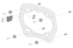 TRAX ADV Yan Full Set Black, BMW F 900 R / XR (24-), KFT.07.949.70200/B
