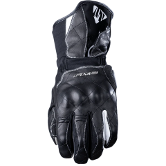 Five Gloves WFX Skin GTX - Siyah/Beyaz Su Geçirmez Kışlık Korumalı Kadın Deri Eldiven