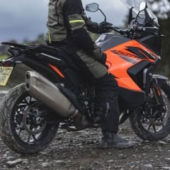 Oxford Rockland Dry2Dry Erkek Motosiklet Pantolonu - Haki/Siyah/Fosfor - TM226402R