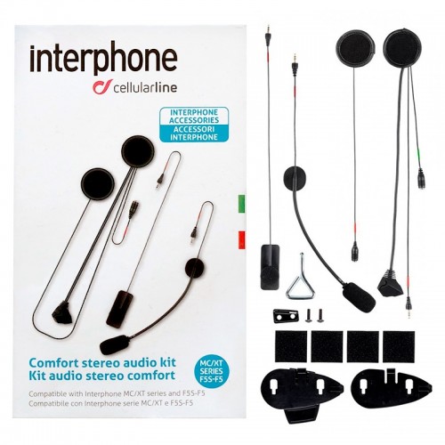 INTERPHONE MINI USB AUDIO KIT FOR HELMET F3-F4-F5  KULAKLIK SETİ