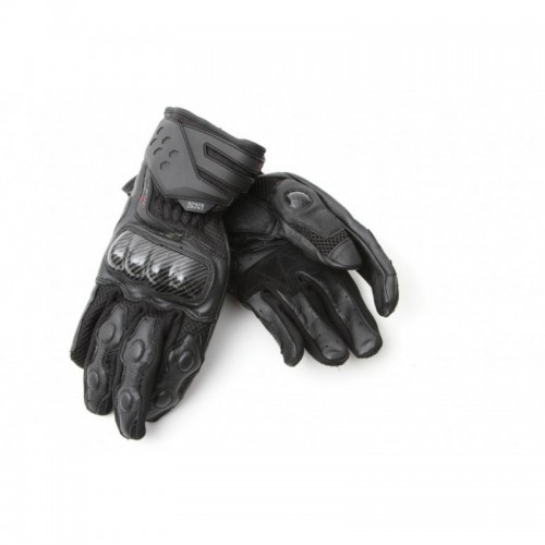 IXS CARBON MESH LADY 3 SİYAH BAYAN MOTOSİKLET ELDİVENİ